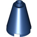 LEGO Dark Blue Cone 2 x 2 x 2 (Open Stud) (3942 / 14918)