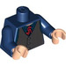 LEGO Donkerblauw Cruncher Blok Torso (973 / 76382)