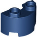 LEGO Dark Blue Cylinder 1 x 2 Half (68013)