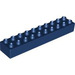 LEGO Bleu foncé Duplo Brique 2 x 10 (2291)