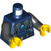 LEGO Donkerblauw Eglor Torso (973 / 76382)
