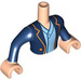 LEGO Dark Blue Fiyero Friends Torso Male (73441 / 92815)