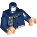 LEGO Dark Blue Gru Minifig Torso (973 / 76382)