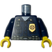 LEGO Bleu foncé Highway Patrol Torse (973)