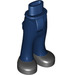 LEGO Donkerblauw Heup met Pants met Zwart Shoes (35584)