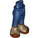 LEGO Dark Blue Hip with Pants with Tan Lace up boots (35642)