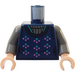 LEGO Dark Blue Luna Lovegood Minifig Torso (973)