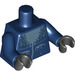 LEGO Donkerblauw Manta Warrior Torso (76382 / 88585)
