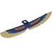LEGO Dunkelblau Minifig Falcon Wings mit Tan Feathers (93250 / 93350)