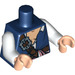 LEGO Donkerblauw Minifiguur Torso (76382 / 88585)