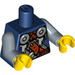 LEGO Bleu foncé Minifig Torse (973 / 76382)