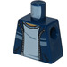 LEGO Dark Blue Minifig Torso without Arms with Decoration (973)