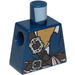 LEGO Bleu foncé Minifig Torse sans bras avec Décoration (973)