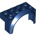 LEGO Dark Blue Mudguard Brick 2 x 4 x 2 with Wheel Arch (3387)
