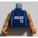 LEGO Bleu foncé NBA Steve Nash, Dallas Mavericks Torse