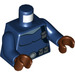 LEGO Dark Blue Nick Fury Minifig Torso (973 / 76382)