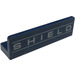 LEGO Dark Blue Panel 1 x 4 with Rounded Corners with &#039;SHIELD&#039; Sticker (15207)