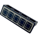 LEGO Dark Blue Panel 1 x 4 with Rounded Corners with solar panel Sticker (5720)