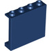 LEGO Dark Blue Panel 1 x 4 x 3 with Side Supports, Hollow Studs (35323 / 60581)