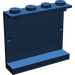 LEGO Bleu foncé Panneau 1 x 4 x 3 sans supports latéraux, tenons pleins (4215)