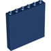 LEGO Donkerblauw Paneel 1 x 6 x 5 (35286 / 59349)
