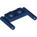 LEGO Dark Blue Plate 1 x 2 with Handles (Low Handles) (3839)