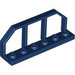 LEGO Dark Blue Plate 1 x 6 with Train Wagon Railings (6583 / 58494)