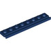 LEGO Donkerblauw Plaat 1 x 8 met Deur spoor (4510)