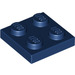 LEGO Dark Blue Plate 2 x 2 (3022)
