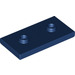 LEGO Dark Blue Plate 2 x 4 with 2 Studs (65509)