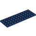 LEGO Dark Blue Plate 4 x 12 (3029)