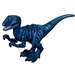 LEGO Dunkelblau Raptor Blue Eye Marking