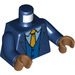 LEGO Dark Blue Simon Masrani with Dark Blue Suit Minifig Torso (973 / 76382)