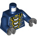 LEGO Donkerblauw Skales Torso (973 / 76382)