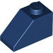 LEGO Dark Blue Slope 1 x 2 (45°) (3040)