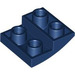 LEGO Donkerblauw Helling 2 x 2 x 0.7 Gebogen Omgekeerd (32803)