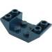 LEGO Donkerblauw Helling 2 x 4 (45°) Dubbele Omgekeerd met Open Midden (4871)