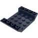 LEGO Dark Blue Slope 4 x 6 (45°) Double Inverted with Open Center without Holes (30283)