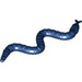 LEGO Donkerblauw Snake met Texture (30115)