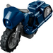 LEGO Bleu foncé Stuntz Moto