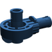 LEGO Dark Blue Technic Click Rotation Bushing with Two Pins (47455)