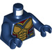 LEGO Dark Blue The Wasp with Transparent Blue Wings Minifig Torso (973 / 76382)