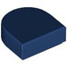 LEGO Dark Blue Tile 1 x 1 Half Oval (24246 / 35399)