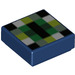 LEGO Dark Blue Tile 1 x 1 with Eye Of Ender Decoration with Groove (3070 / 25085)