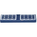 LEGO Dark Blue Tile 1 x 4 with Solar Panel Print (2431 / 37096)