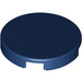 LEGO Dark Blue Tile 2 x 2 Round with Bottom Stud Holder (14769)