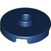 LEGO Dark Blue Tile 2 x 2 Round with Stud (18674)