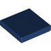 LEGO Dark Blue Tile 2 x 2 with Groove (3068)