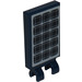 LEGO Dark Blue Tile 2 x 3 with Horizontal Clips with Solar Panel Sticker (Thick Open &#039;O&#039; Clips) (30350)