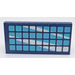 LEGO Dark Blue Tile 2 x 4 with Solar Panel Sticker (87079)